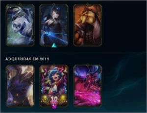 Vendo conta Diamante 1 com 81 campeões e 34 skins - League of Legends LOL