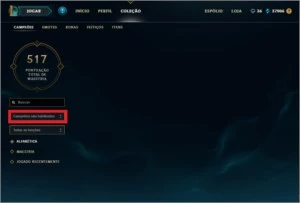 CONTA GOLD 3/BORDA GOLD 3 l TODOS OS CAMPEÕESl37K DE IP - League of Legends LOL