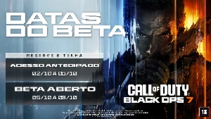 Chaves Call Of Duty Black Ops 7 Beta COD