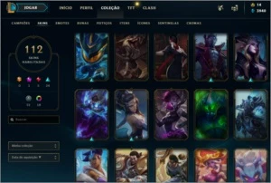 Conta League of Legends com Key Valorant LOL