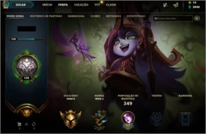 Conta League of Legends com Key Valorant LOL