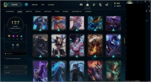 Conta de League Of Legends com mais de R$1.700,00 gasto LOL