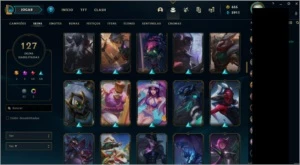 Conta de League Of Legends com mais de R$1.700,00 gasto LOL