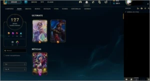 Conta de League Of Legends com mais de R$1.700,00 gasto LOL