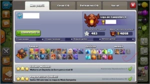 Clash OF Clans cv10,5 TOP quase full