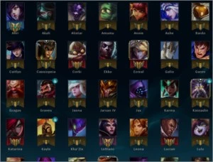 Conta Mestre - League of Legends LOL