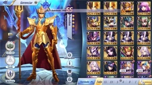 Conta Saint Seiya Awakening 2 SS +40 S SSA