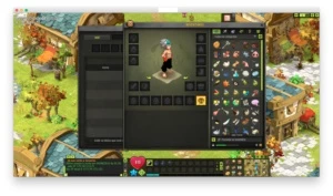 CONTA DOFUS SACRIER COM SCROLL
