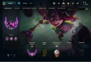 Conta Mestre * rank 12 Janna BR * - League of Legends LOL