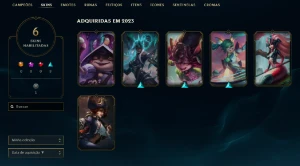 Conta Mestre * rank 12 Janna BR * - League of Legends LOL