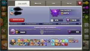 Cv11 Full + Cv9 recente + Clash Royale Lvl8 - Clash of Clans