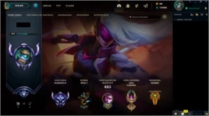 Conta Platina 1 !!!! - League of Legends LOL