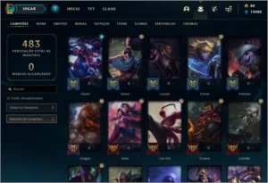 Conta Platina 1 !!!! - League of Legends LOL