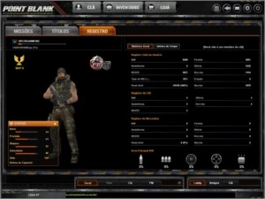 Conta Major 1 Sem CPF e RG, Sem Boina - Point Blank PB