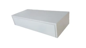 Aparador Suspenso Branco com Gaveta 70x40x15cm - Artesanato e Personalizados