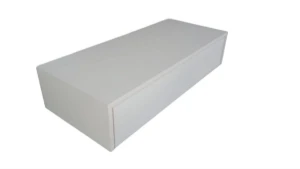 Aparador Suspenso Branco com Gaveta 70x40x15cm - Artesanato e Personalizados