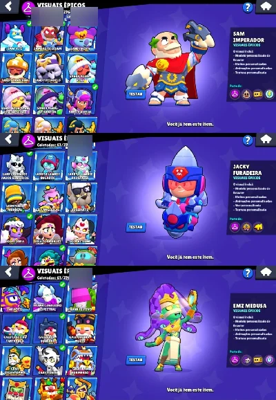 Conta Brawl Stars | 38,019 Troféus + Kaze | Entrega Automáti