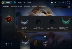 CONTA UNRANKED 1/0 MD10 - League of Legends LOL