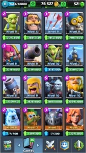 Conta CLash Royale lvl 11