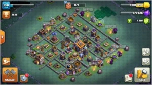 clash of clans CV 12 COM 5 CONSTRUTORES DA PRA MUDAR DE NOME