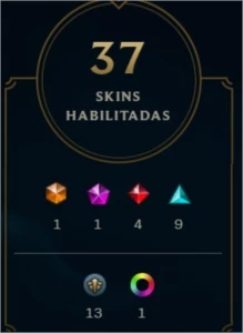 CONTA LOL MUITAS SKINS RARAS PRATA 2 PREÇO BOM - League of Legends