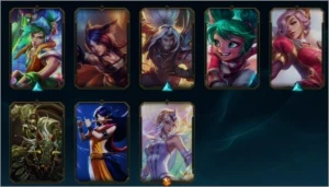 CONTA LOL MUITAS SKINS RARAS PRATA 2 PREÇO BOM - League of Legends
