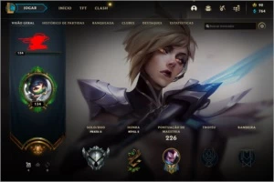 CONTA LOL MUITAS SKINS RARAS PRATA 2 PREÇO BOM - League of Legends