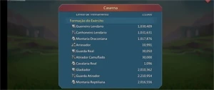 Conta 489m 9.3m tropas todos heróis free no gold - Lords Mobile