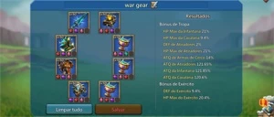 Conta 489m 9.3m tropas todos heróis free no gold - Lords Mobile