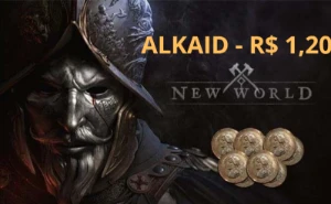 NEW WORLD ⚔️ 1.000GOLD-SERVER ALKAID⚡ R$1,20 ⚡