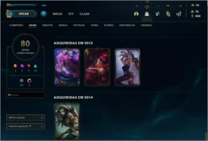 Conta League of Legends LOL