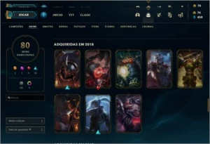 Conta League of Legends LOL