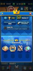 Conta Clash Royale