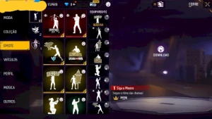 Conta Free Fire Gemada