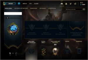 Conta unranked de 2014 com 3 skins e 22 champs - League of Legends LOL