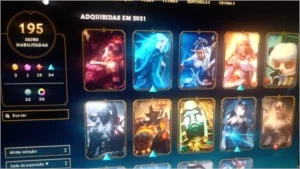 VENDO CONTA COM +10 ANOS TODOS OS CAMPÕES +sKINS - League of Legends LOL