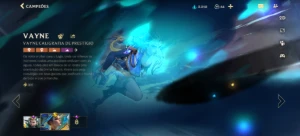 Wild Rift conta com Vayne caligrafia de prestígio+ 334 skins - League of Legends: Wild Rift LOL WR