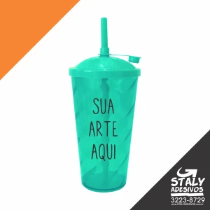 Copo Twister Tiffany - Artesanato e Personalizados