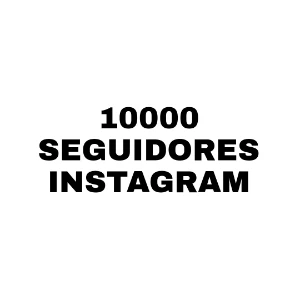 10000 Seguidores Instagram - Redes Sociais