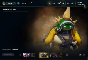 Conta Unranked 100 Champs e 26 Skin + 3 Raras + Icones Raros - League of Legends LOL