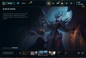 Conta Unranked 100 Champs e 26 Skin + 3 Raras + Icones Raros - League of Legends LOL