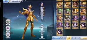 Conta lv 52 Sant Seiya Awakening serv A36 vulpeculo - Saint Seiya Awakening SSA
