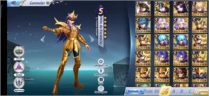 Conta lv 52 Sant Seiya Awakening serv A36 vulpeculo - Saint Seiya Awakening SSA
