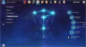 AR 44 Diluc + Venti + Jean + Tumulo do Lobo - Genshin Impact