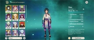 Genshin Impact AR 39 4 5 Estrelas! Xiao + Jade Primitiva