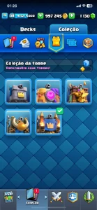 Conta Clash Royale