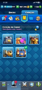 Conta Clash Royale