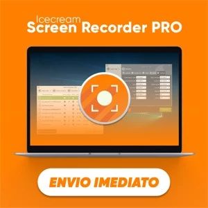 Icecream Screen Recorder PRO Vitalício Permanente - Softwares e Licenças