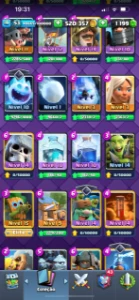 Conta Clash Royale