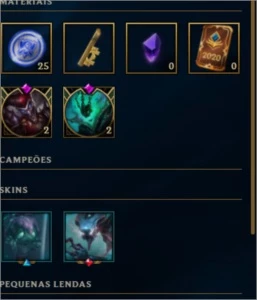 Conta lol Diamante 4 com skins - League of Legends